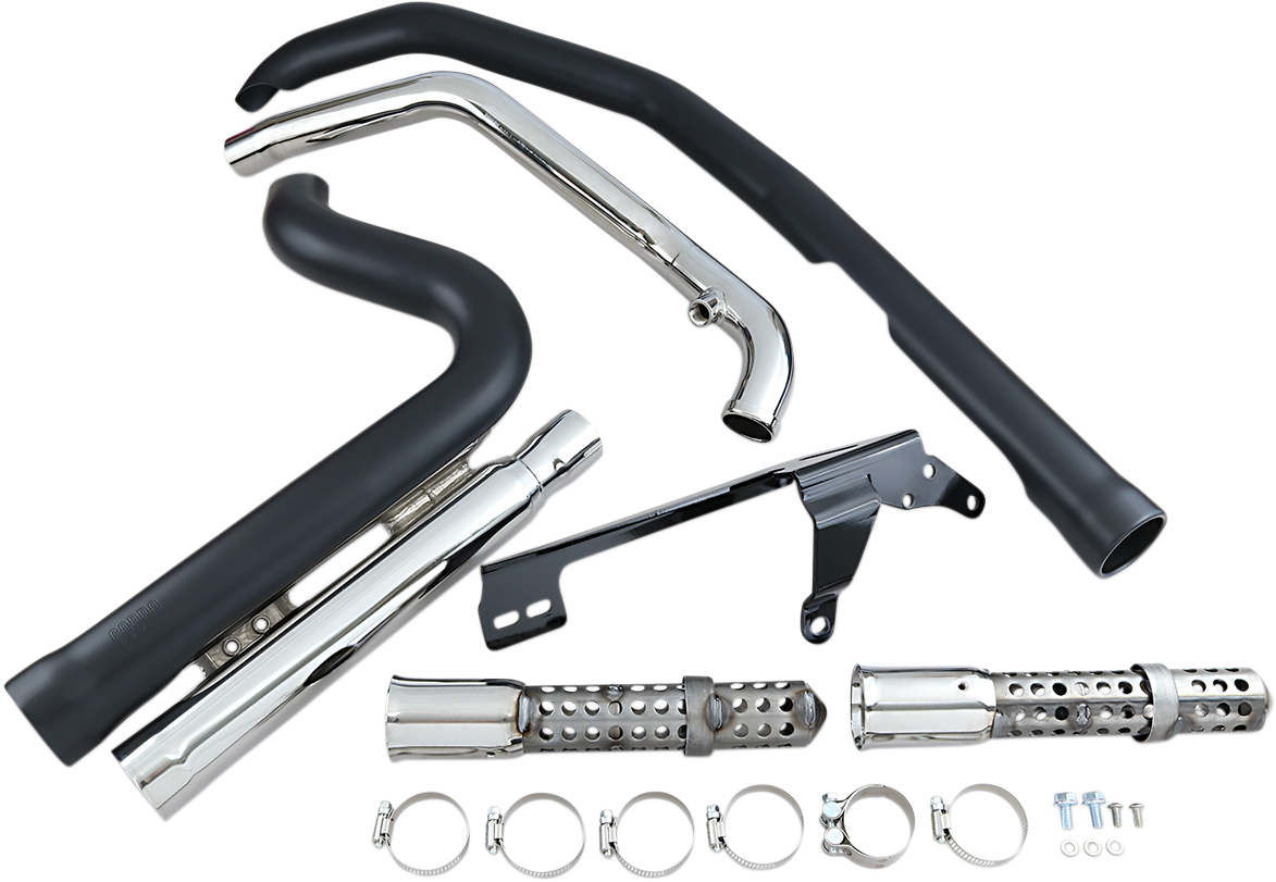 COBRA 909 Exhaust - Black - '07-'13 XL 6704B