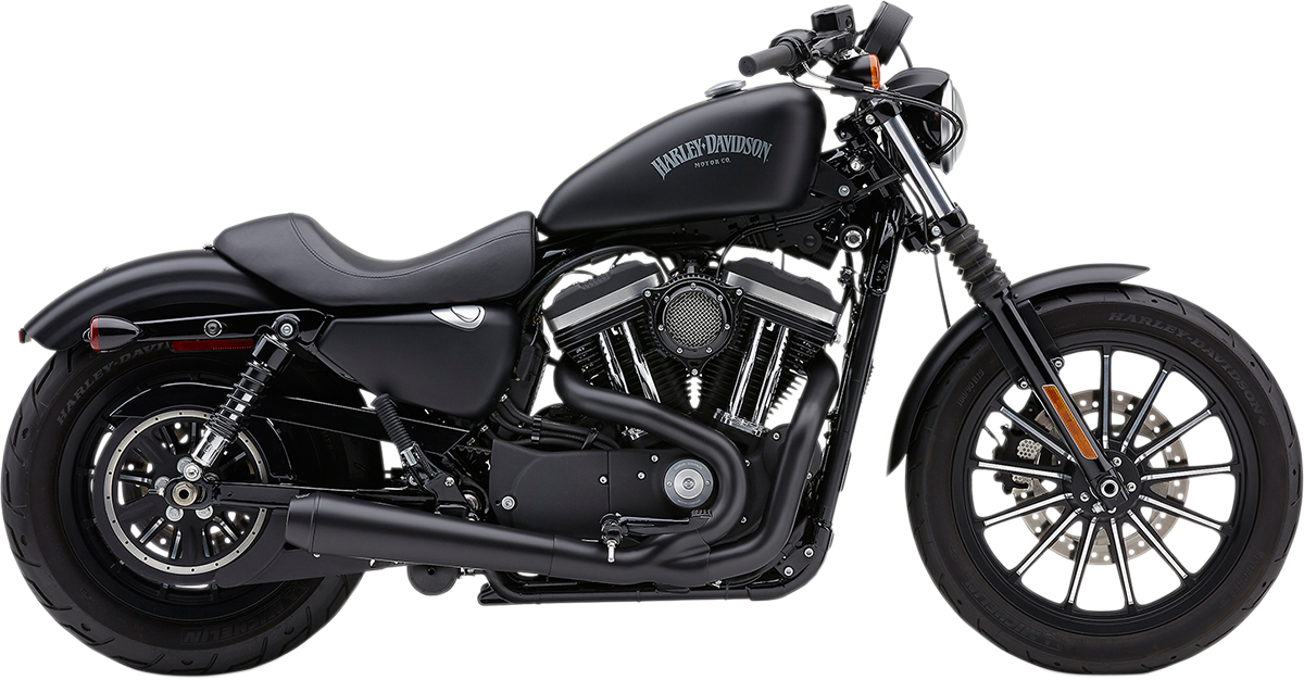 COBRA 2-into-1 El Diablo Exhaust System - Black - 4" 6472B