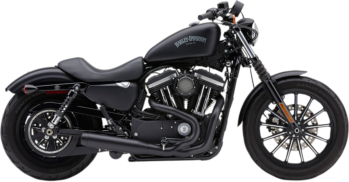 COBRA 2-into-1 El Diablo Exhaust System - Black - 3-1/2" 6492B