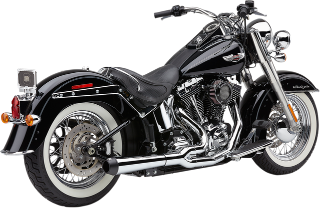 Cobra El Diablo Exhaust - Chrome - 2012-2017 Harley-Davidson Softail 6483