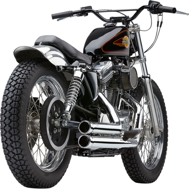Cobra 909 Exhaust - Chrome - 1986-2003 Harley-Davidson Sportster XL 6701