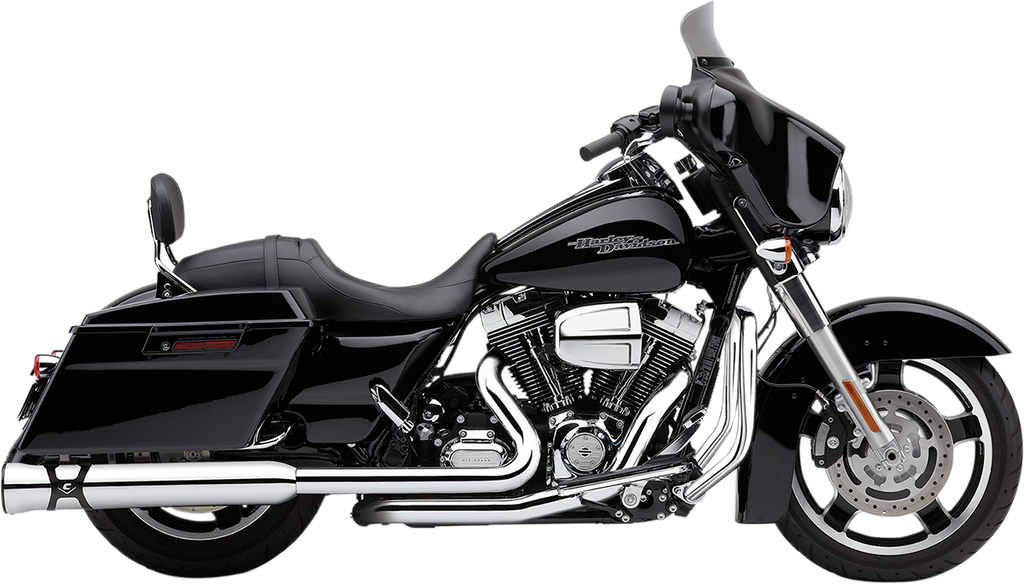 COBRA Race-Pro Slip-On Mufflers - Chrome - '95-'16 FLH 6218