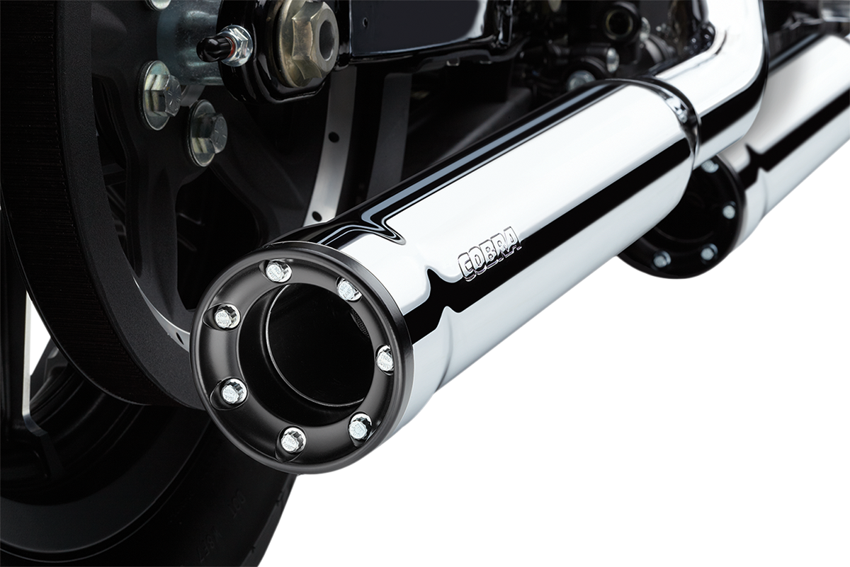 COBRA 3" RPT Mufflers - Chrome 6081