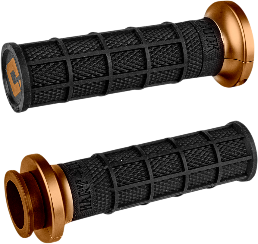 ODI Hart-Luck Signature V-Twin Lock-On™ Grips for Indian - Black/Bronze V31ITW-BZ-Z