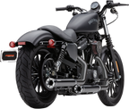 COBRA 3" RPT Mufflers for XL - Black 6081RB