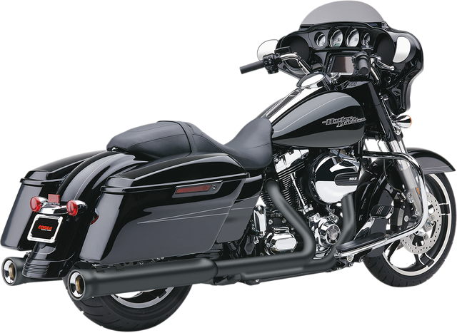 Cobra Neighbor Hater Slip-On Mufflers - 4-1/2" - Raven Black - FL 6109RB