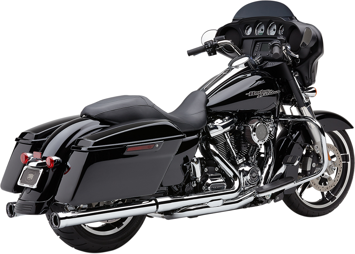 COBRA Slip-On Mufflers with Race-Pro Tips - 3" - Chrome - FL 6071