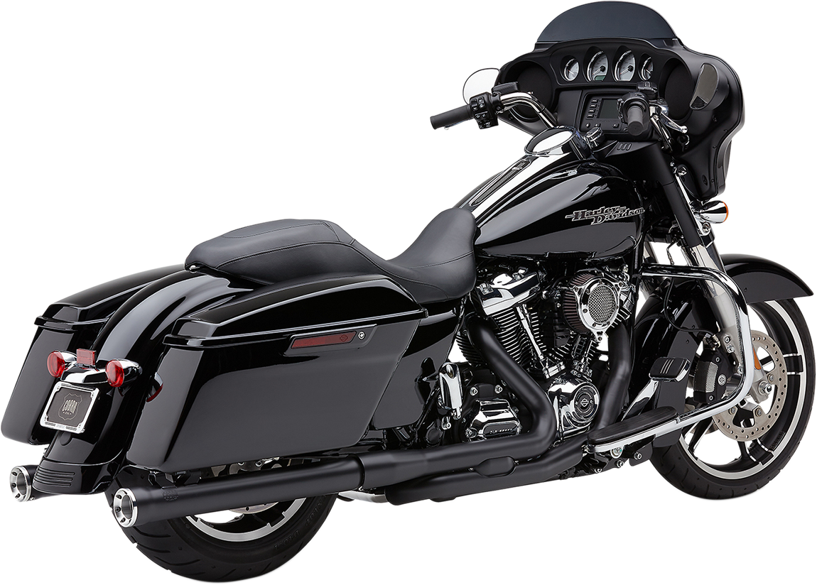 COBRA Slip-On Mufflers with Race-Pro Tips - 3" - Black - FL 6071RB