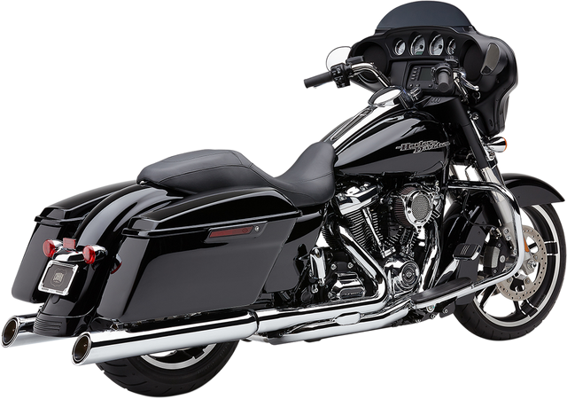 Cobra 909 Uppercut Slip-On Mufflers - '95-'16 FL - Chrome 6268