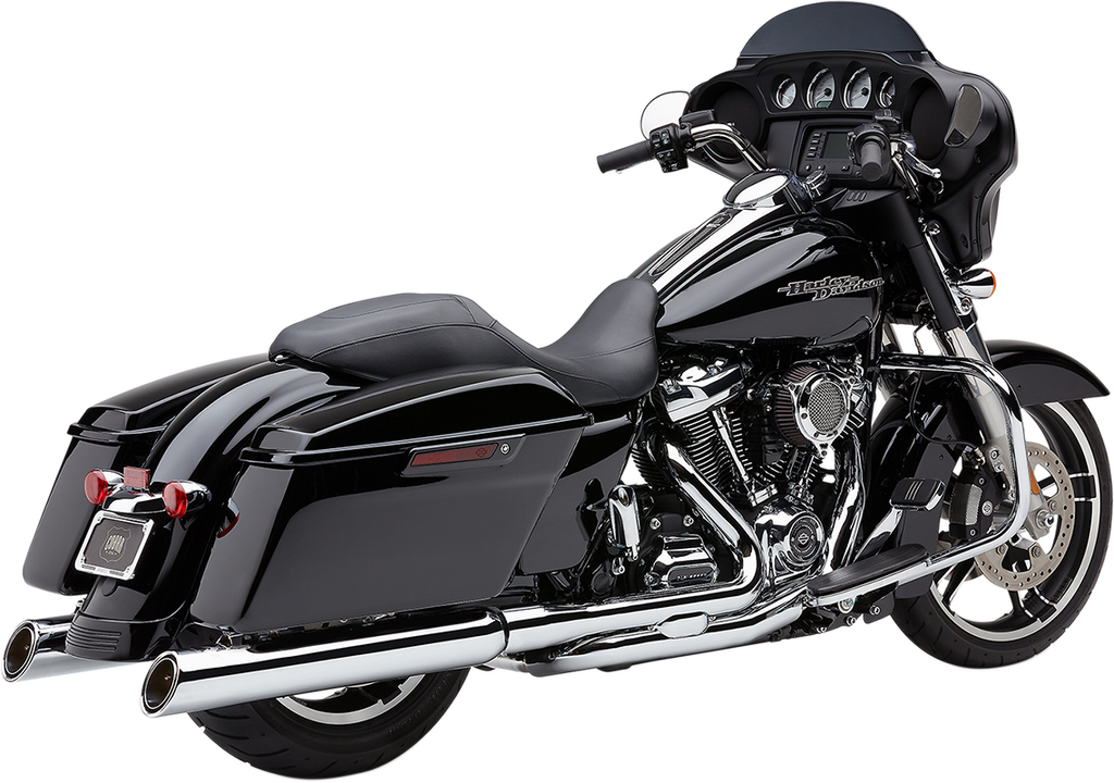 COBRA 909 Uppercut Slip-On Mufflers - '95-'16 FL - Chrome 6268
