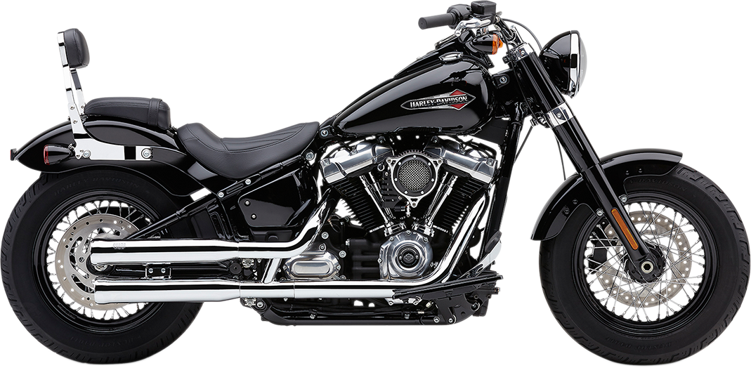 COBRA Neighbor Hater Slip-On Mufflers - Chrome - Softail 6047