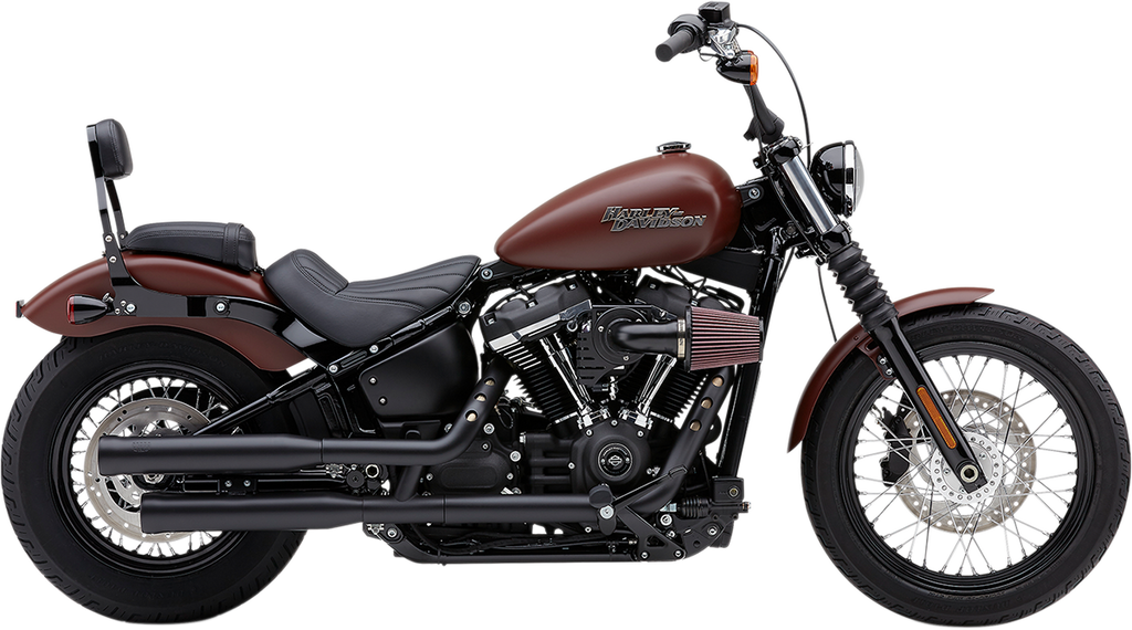 COBRA Neighbor Hater Slip-On Mufflers - Black - FLHC/FLHCS/FLDE 6048B