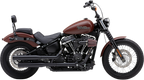 COBRA Neighbor Hater Slip-On Mufflers - Black - FLHC/FLHCS/FLDE 6048B