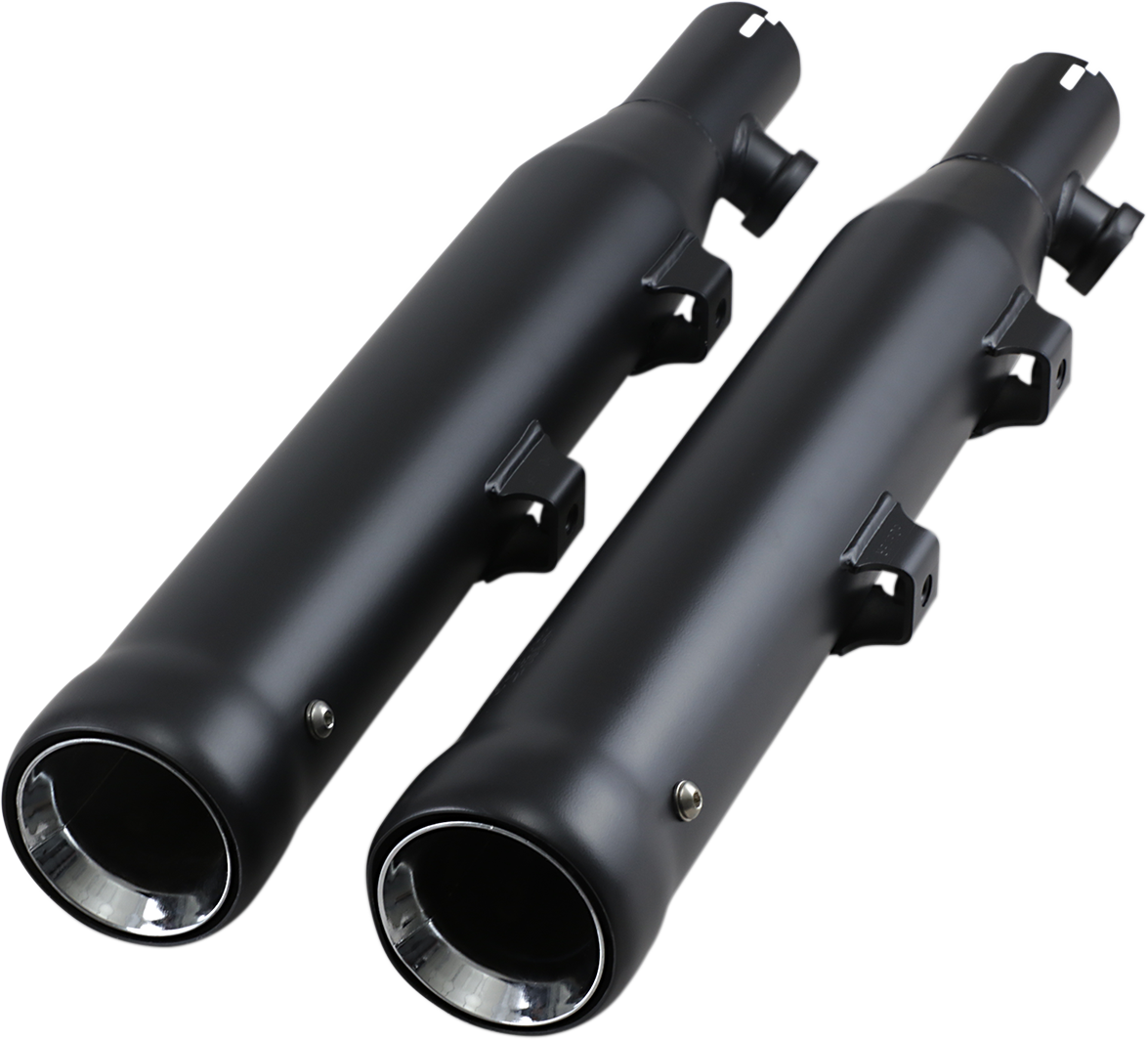 COBRA Neighbor Hater Slip-On Mufflers - 3" - '04-'13 XL - Black 6085RB