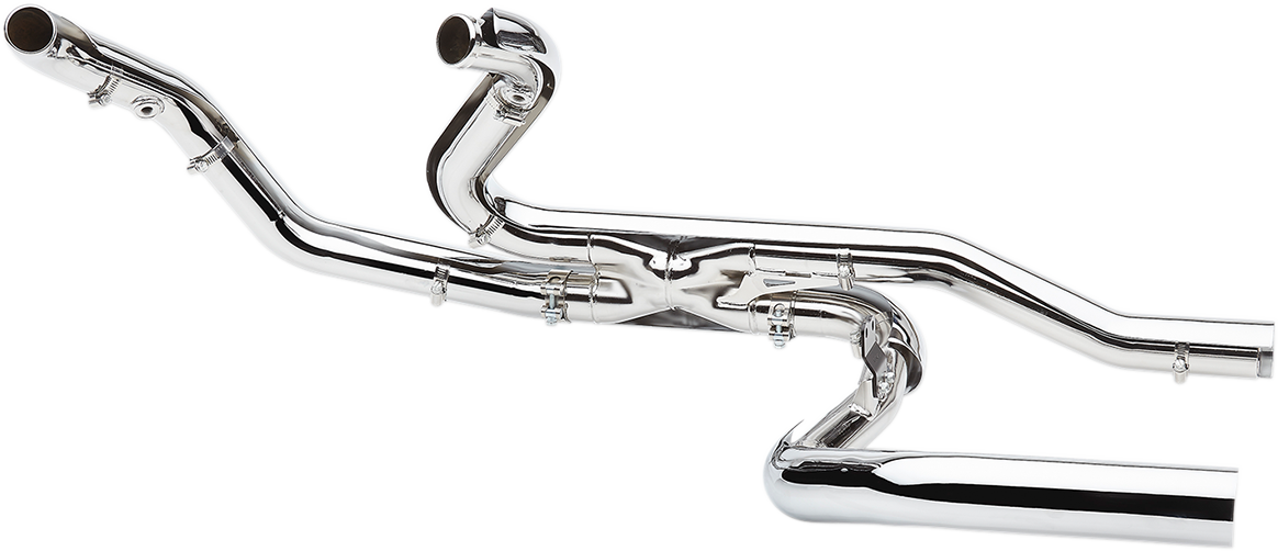 COBRA Powerport Trike Dual Headpipes - Chrome 6256