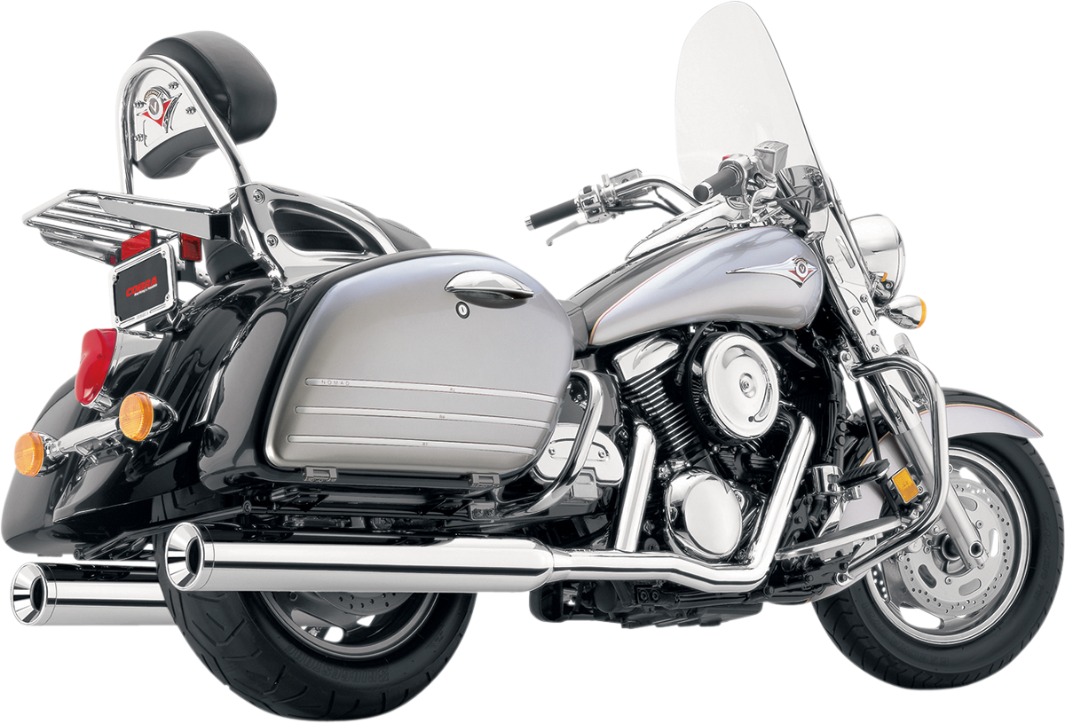 COBRA True Dual Exhaust - Straight Cut - Nomad 1500/1600 4368