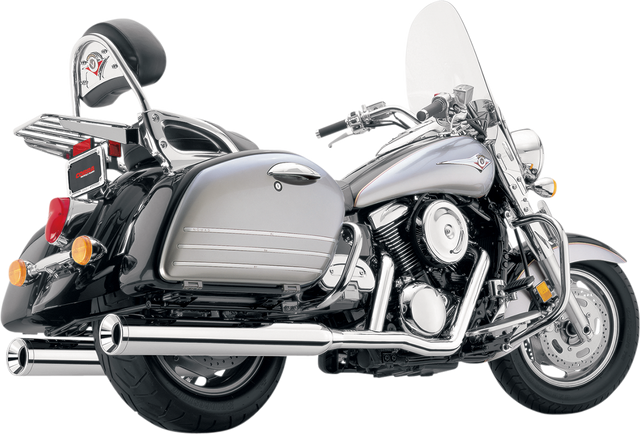 Cobra True Dual Exhaust - Straight Cut - Nomad 1500/1600 4368