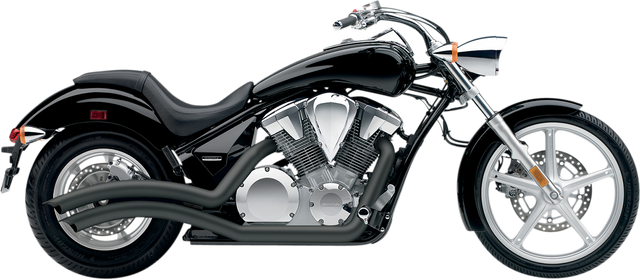 Cobra Speedster Swept Exhaust - Black - VT1300 1233B