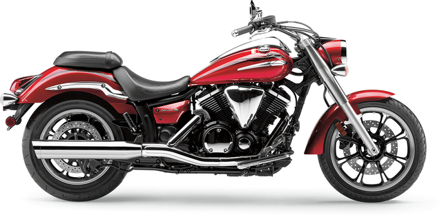 Cobra Slip-On Mufflers - 4" - Elliptical - XVS950 V-Star 2215