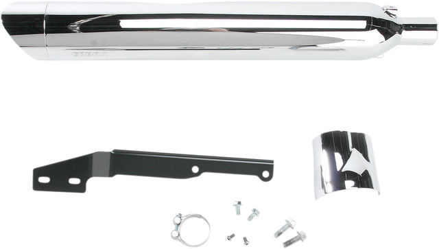 Cobra 4" Slip-On Muffler - Chrome - '11-'17 Stryker 2270
