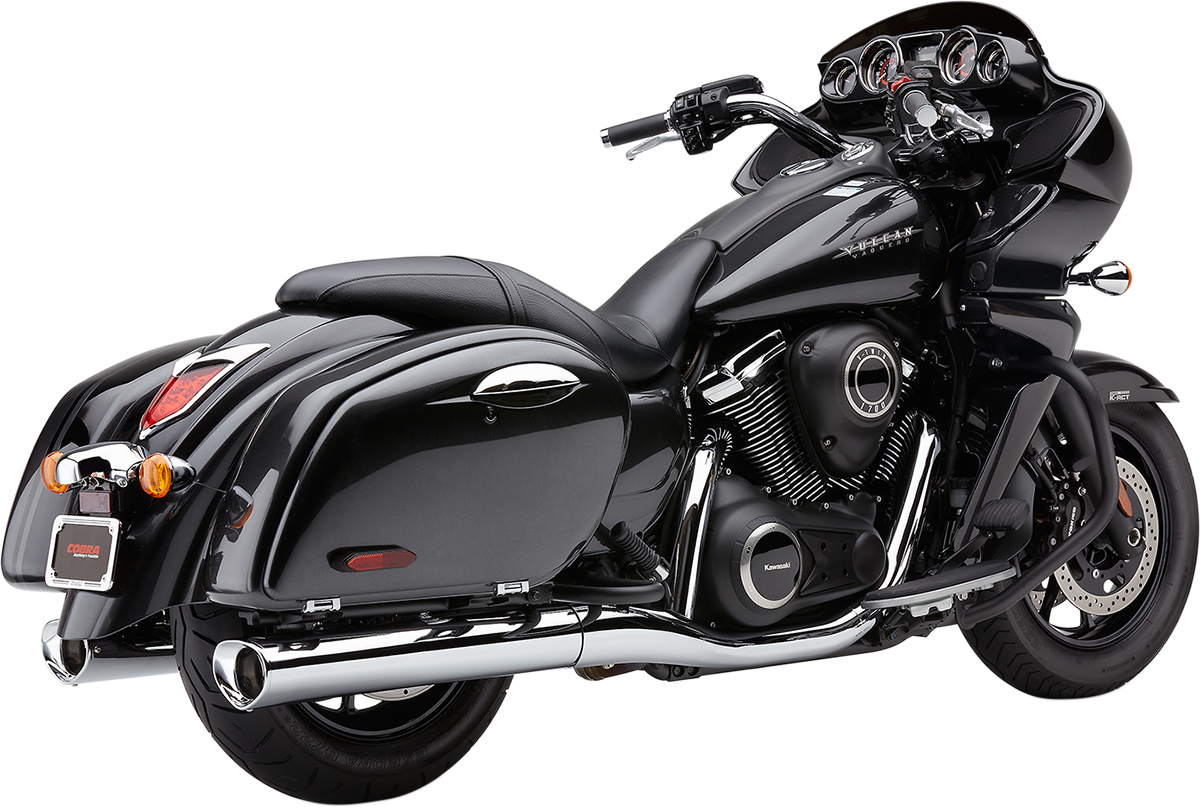 COBRA Classic Slip-On Mufflers - VN1700 Vulcan/Voyager/Vaquero 4228