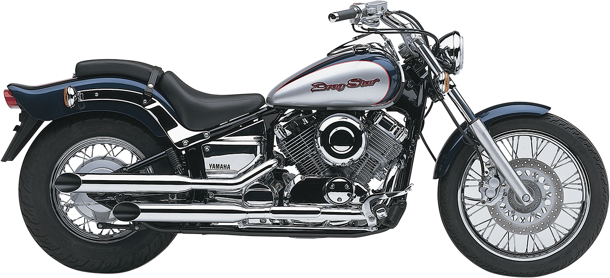 COBRA Classic Slashcut Slip-On Mufflers - V-Star 650 2163SC