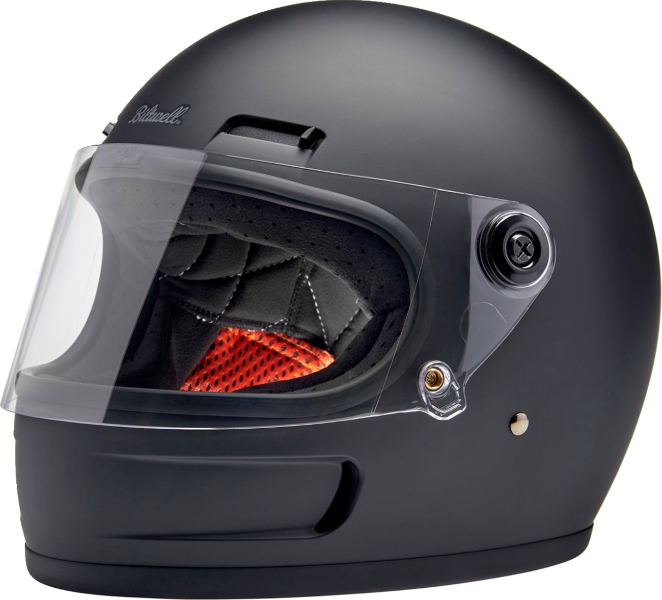 BILTWELL Gringo SV Helmet - Flat Black / Medium 0101-16274