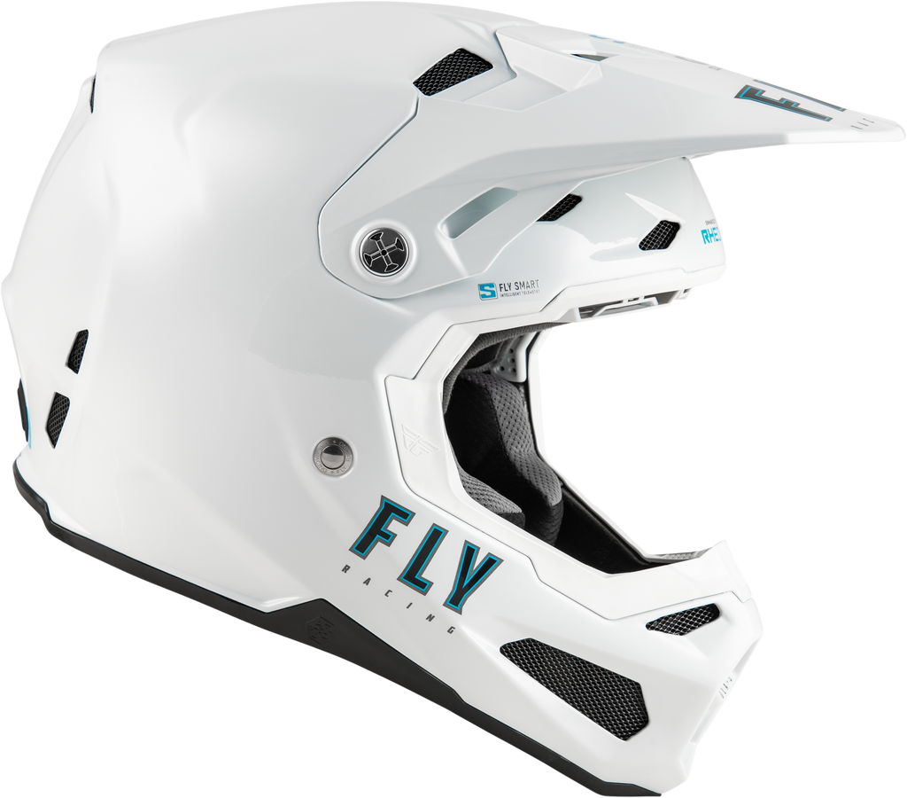 FLY Racing Formula S Carbon Helmet - White - View 12
