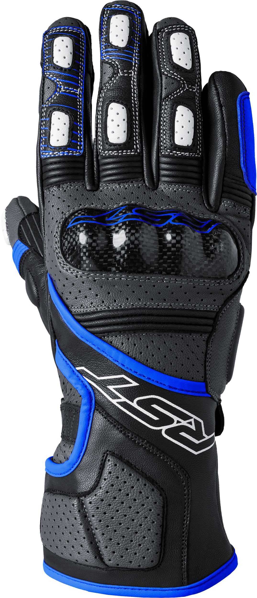 RST Fulcrum CE Men's Glove - Grey / Blue / Black - View 6