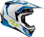 FLY Racing Formula CP Charge Helmet (2027) - White / Blue / Black - View 16