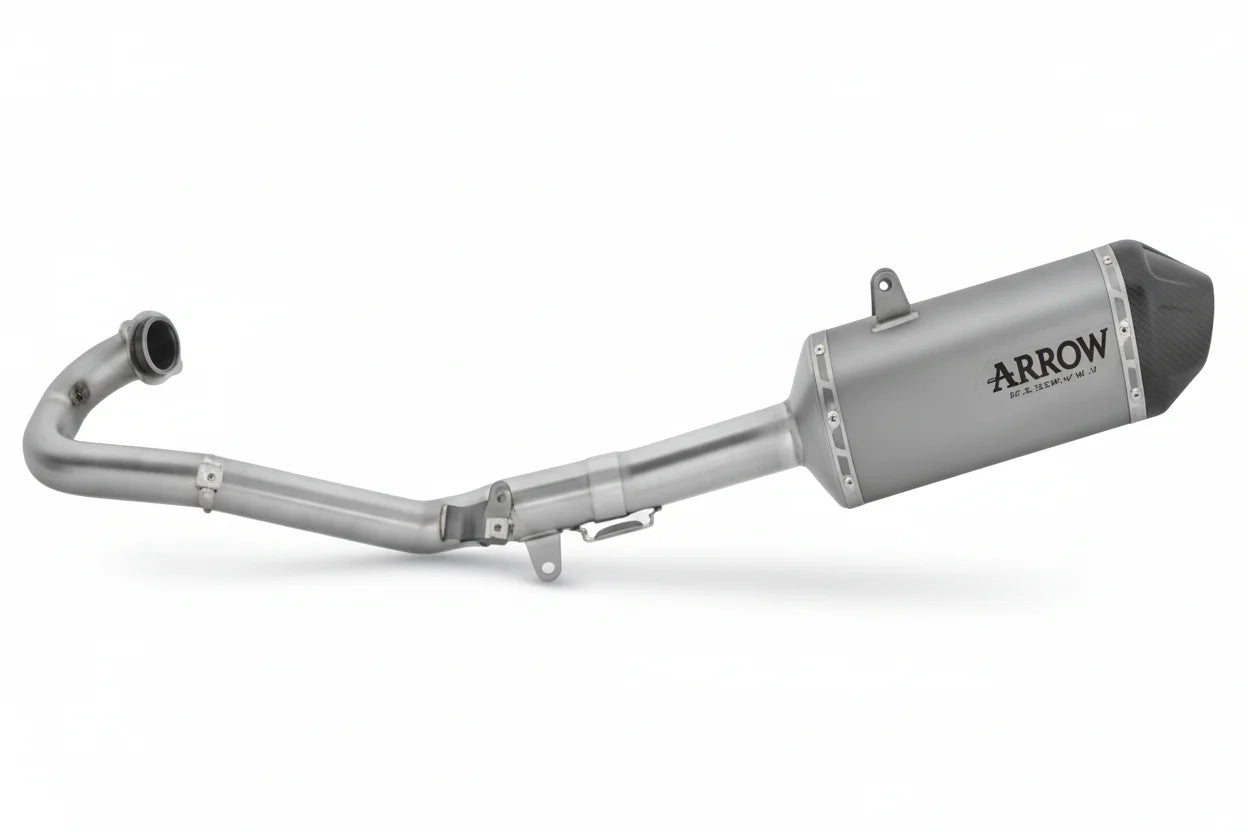 Arrow Husqvarna 701 Enduro/Supermoto E5+ '25/'26 Full System With Explorer Titanium Exhaust - 72669pk