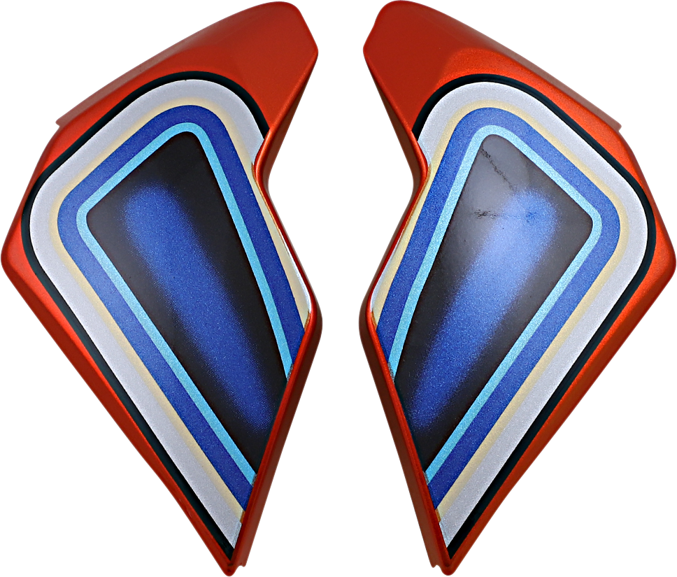 ICON Airflite™ Helmet Side Plates — El Centro - Airflite™ Side Plates / El Centro / Blue 0133-1271