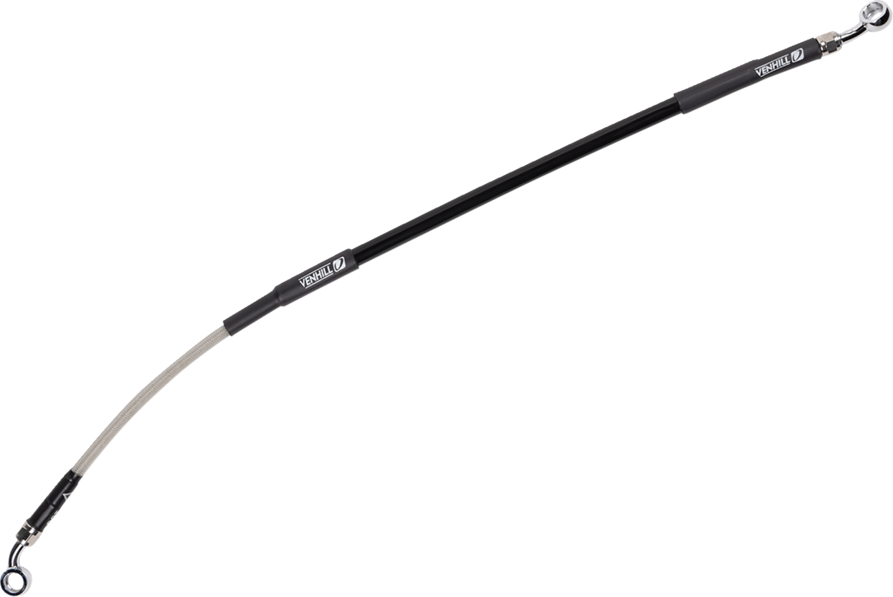 MOOSE OFFROAD Stainless Steel Braided Brake Line - Brake Line / Stainless Steel 1741-6422