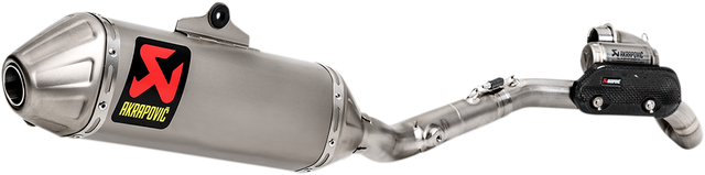 AKRAPOVIC Evolution Exhaust - Titanium – Kawasaki KX450/KX450F/KX450X 2019-2023
