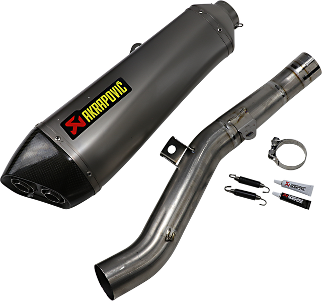 AKRAPOVIC Muffler - Titanium – Kawasaki Concours 14/ZG1400 2008-2017
