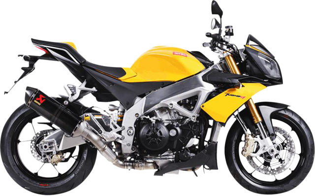 AKRAPOVIC Muffler - Carbon Fiber S-A10SO6-ZC - Aprilia RSV4/Tuono V4 2009-2014