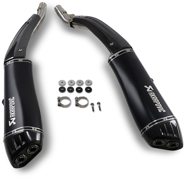 AKRAPOVIC Mufflers - Titanium – BMW K1600B/Grand America 2017-2020