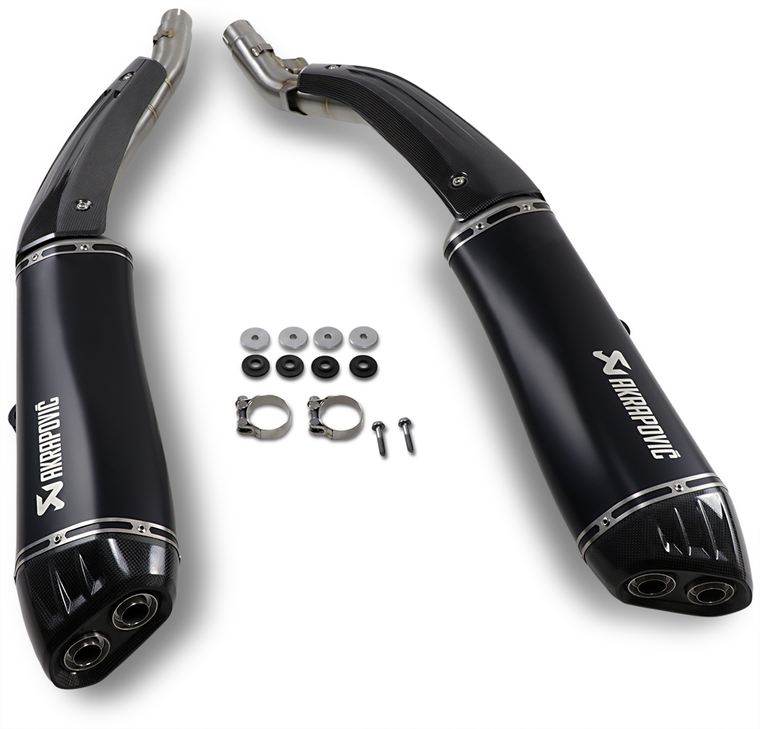 AKRAPOVIC Mufflers - Titanium – BMW K1600B/Grand America 2017-2020