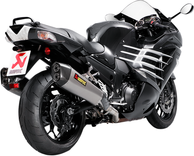 Akrapovic Mufflers - Titanium – Kawasaki Ninja ZX-14R/ZZR1400 2012-2022