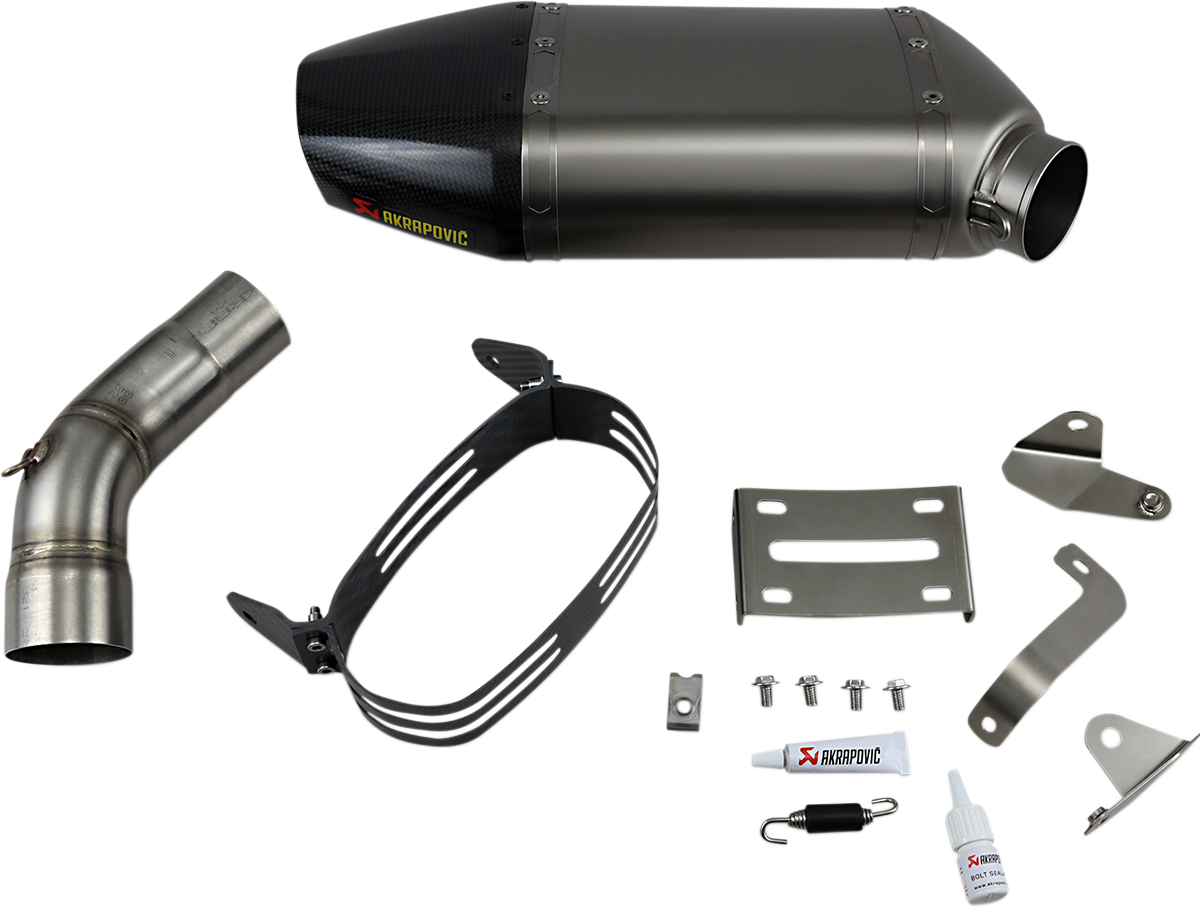 AKRAPOVIC Titanium Muffler S-K6SO5-HACT for Enhanced Motorcycle Performance