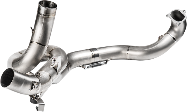 AKRAPOVIC Header - Titanium E-D12E6 - Ducati Multistrada 1200/1260 2015-2020