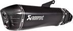 AKRAPOVIC Black Titanium Muffler - Ninja H2 SX S-K10SO21-HRAABL