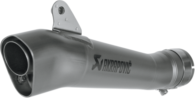 AKRAPOVIC Slip-On Line Muffler - Titanium - Megaphone SM-Y6SO6T - Yamaha YZF-R6 2006-2016