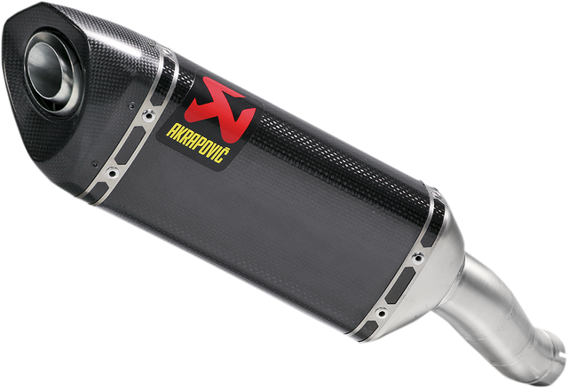 AKRAPOVIC Slip-On Line Muffler - Carbon Fiber S-Y2SO12-HAPC - Yamaha YZF-R3/MT-03 2015-2026