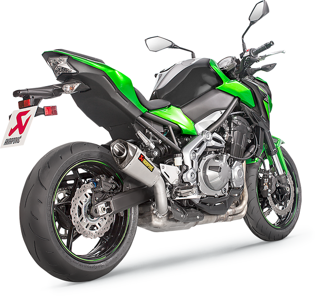 AKRAPOVIC Muffler - Titanium – Kawasaki Z900/Z900 ABS 2017-2024