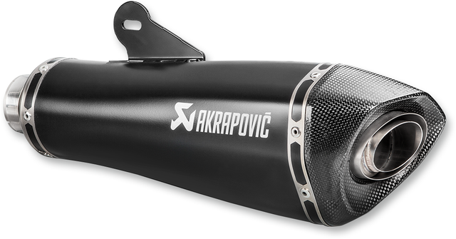 AKRAPOVIC Muffler - Titanium - BMW R NineT - Black S-B12SO17-HBRBL 2014-2026