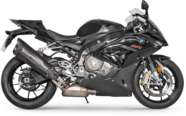 AKRAPOVIC Muffler - Black - Titanium - S1000RR S-B10SO6-HDVDZBL - BMW S1000RR 2017-2018