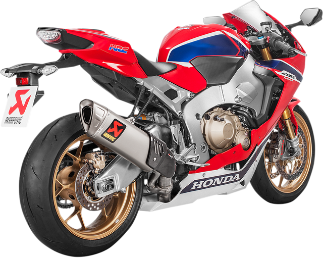 AKRAPOVIC Titanium Muffler - CBR1000RR S-H10SO17-HAPXLT/1 - Honda CBR1000RR 2017-2019