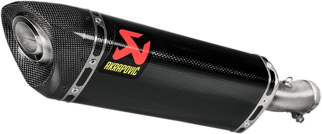 AKRAPOVIC Carbon Fiber Muffler S-K4SO6-APC - Kawasaki Ninja 400/Z400/Ninja 500/Z500 2018-2025