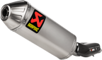 AKRAPOVIC Slip-On Line Muffler - Titanium - Ténéré 700 S-Y7SO2-HFTT